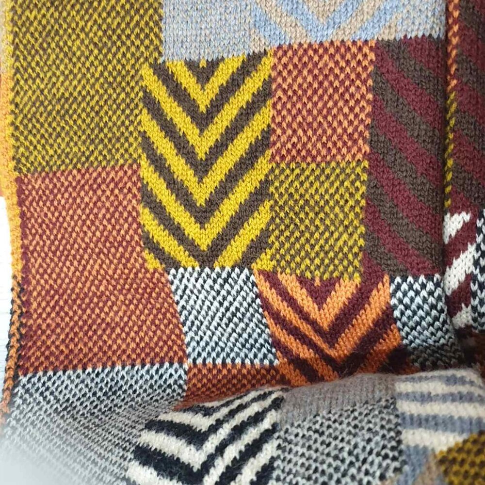 MISSONI Italian Designer Scarf Fashion Shawl Unisex Fall Winter Wrap Accessory - Picture 2 of 8
